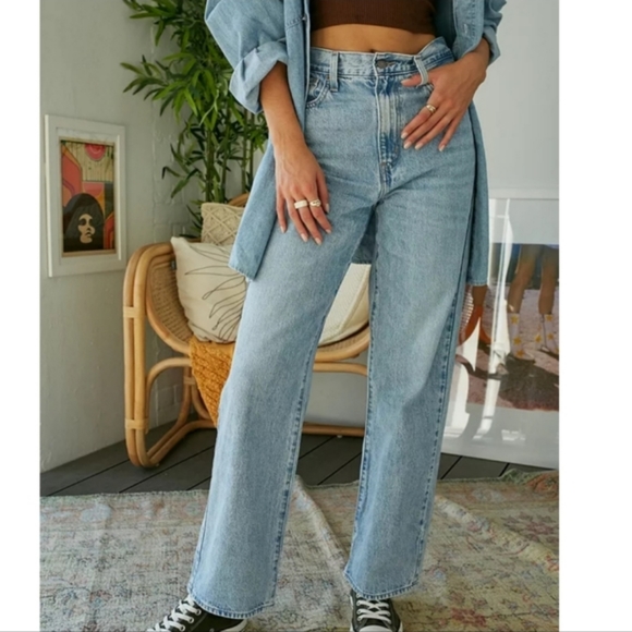 Levi's Denim - Levi's High Waisted Straight Jeans